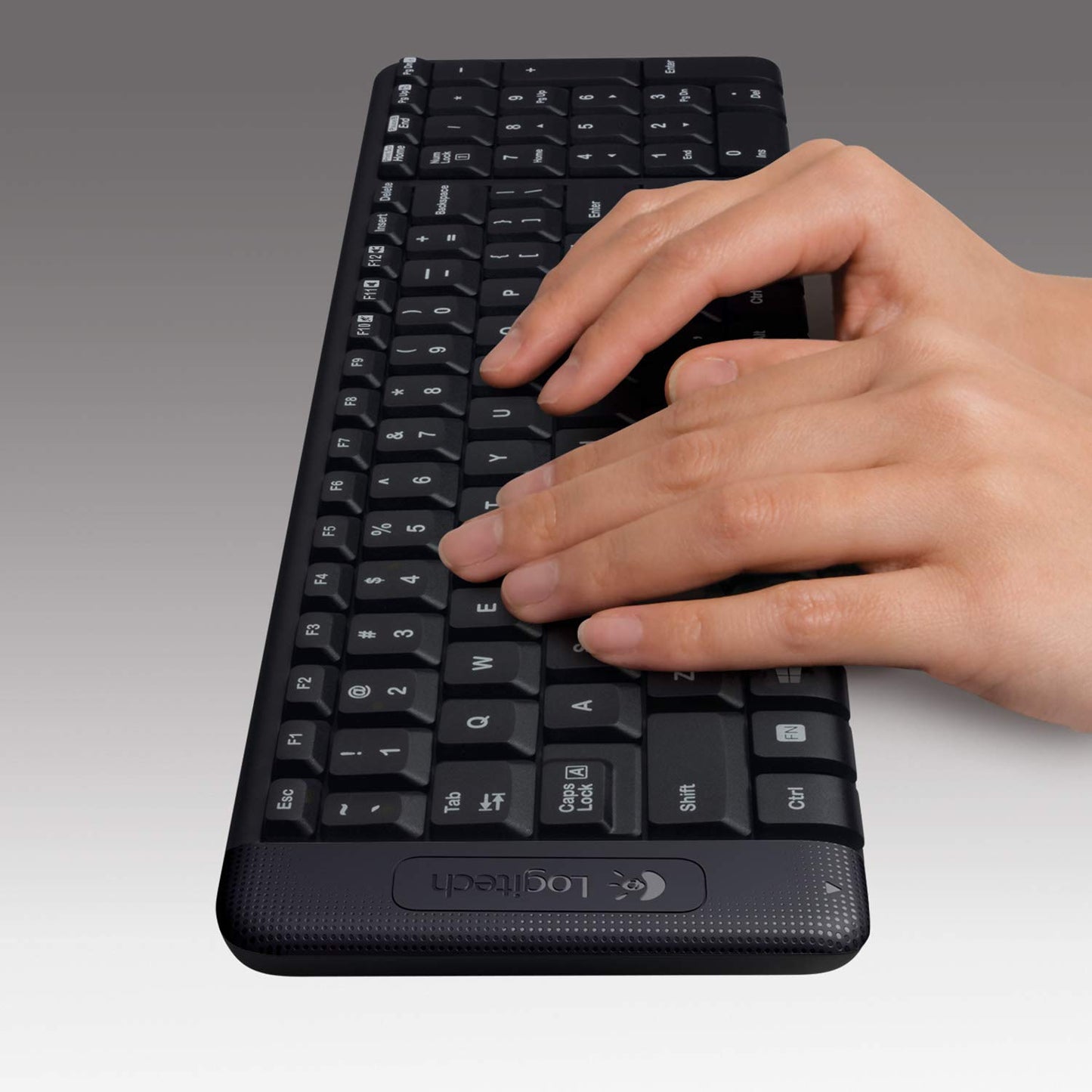 (Open Box) Logitech MK215 Wireless Keyboard and Mouse Combo, 2.4 GHz Wireless, 3 Years Warranty, Compact Design, 2-Year Battery Life(Keyboard),5 Month Battery Life(Mouse) PC/Laptop- Black