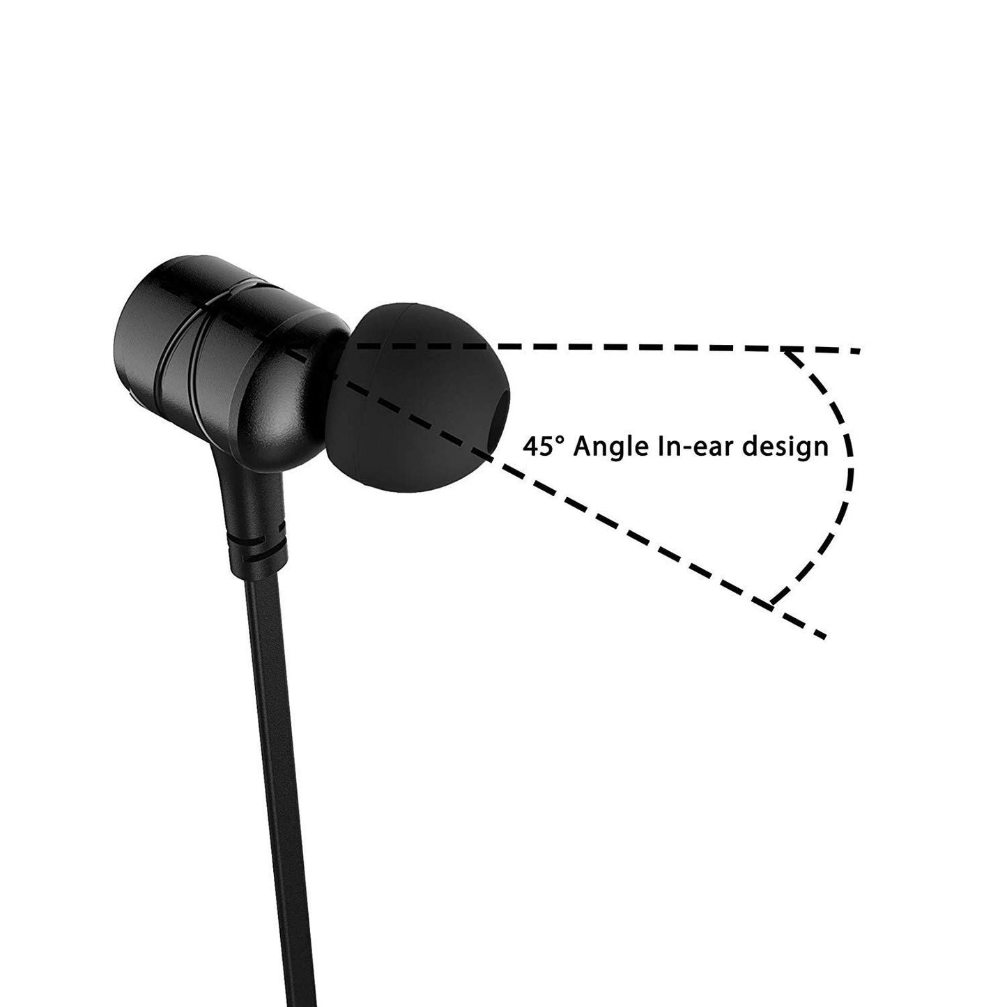 (Open Box) Ant Audio W56 Wired in Ear Earphone with Mic (Black)