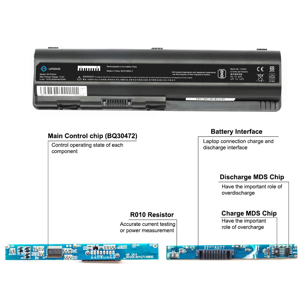(Open Box) Lapgrade Battery for HP G60-200 HDX16 Series