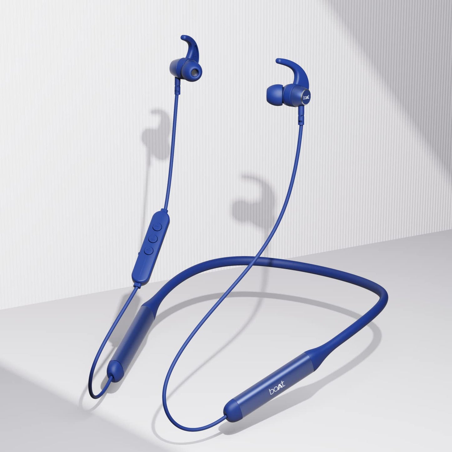 (Without Box)boAt Rockerz 330 in-Ear Bluetooth Neckband with Upto 30 Hours Playtime, ASAP Charge, Signature Sound, Dual Pairing & IPX5 with Mic (Active Black)