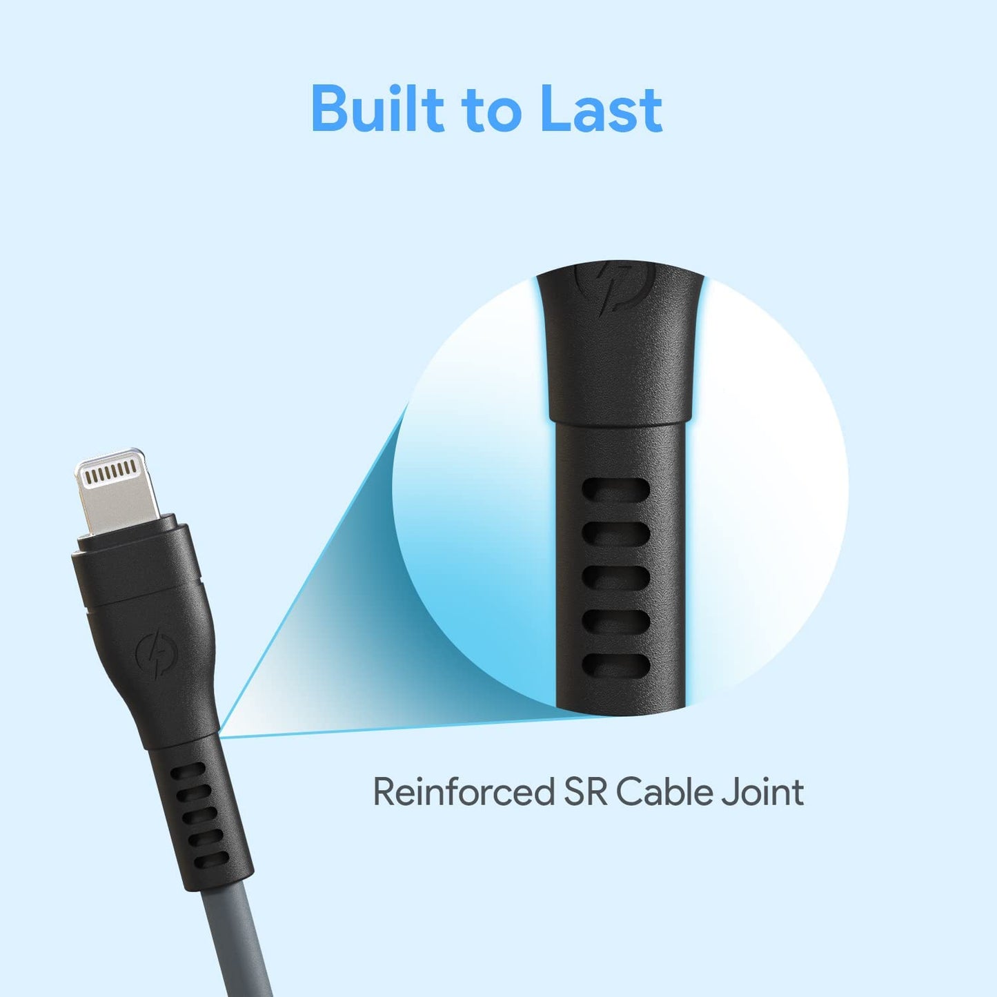 (Open Box) Amkette 30 Pin to USB Charging & Data Sync Cable for iPhone 3G/3GS/4/4s/iPad 1/2/3, iPod Nano 5th/6th Gen and iPod Touch 3rd/4th Gen -1.5m (Black)