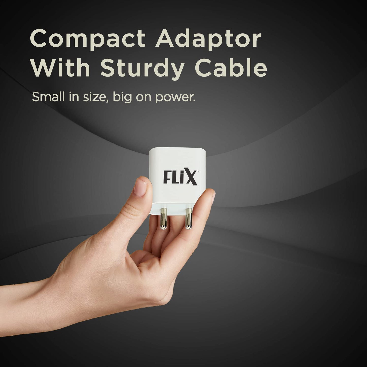 (Open Box) FLiX (Beetel) Storm 33W PD & QC Dual Port Wall Charger,USB Type A & Type C Output Widely Compatible for All Android & IOS Devices,Enhanced Safety,Light Weight & Compact,with Type C Cable (White–SD133)