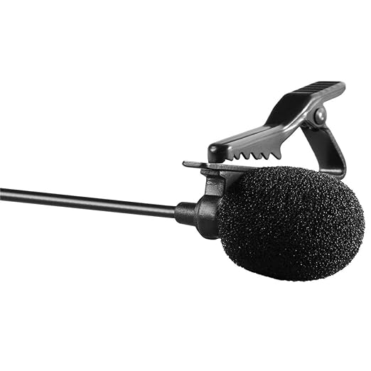 (Open Box) Boya ByM1 Auxiliary Omnidirectional Lavalier Condenser Microphone with 20ft Audio Cable (Black)