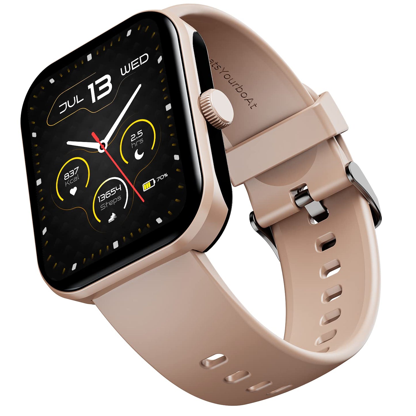 (Open Box) boAt Ultima Call Max Smart Watch w/ 2" Big HD Display, Advanced BT Calling, 100+ Sports Modes, 10 Days Battery Life, Multiple Watch Faces, IP68, HR & SpO2, Sedentary Alerts(Active Black)