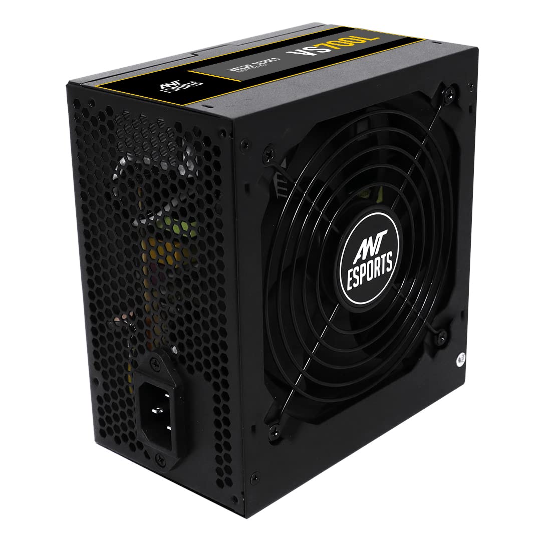 (Open Box)Ant Esports VS450L Non-Modular High Efficiency Gaming Power Supply/PSU with 1 x PCIe and 120mm Silent Fan