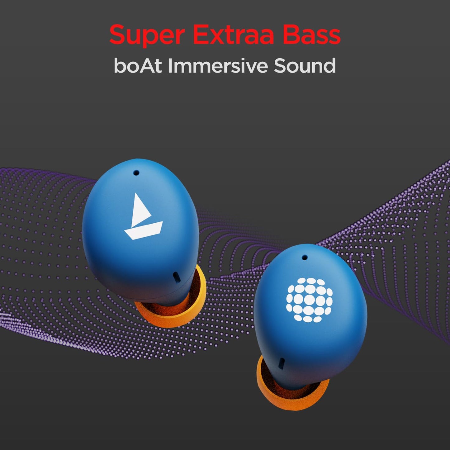 (Open box)boAt Airdopes 383 Bluetooth Truly Wireless in Ear Earbuds with 20 Hours Playback, ASAP Charge, IWP Technology, IPX5 and Touch Control(Jazzy Blue)