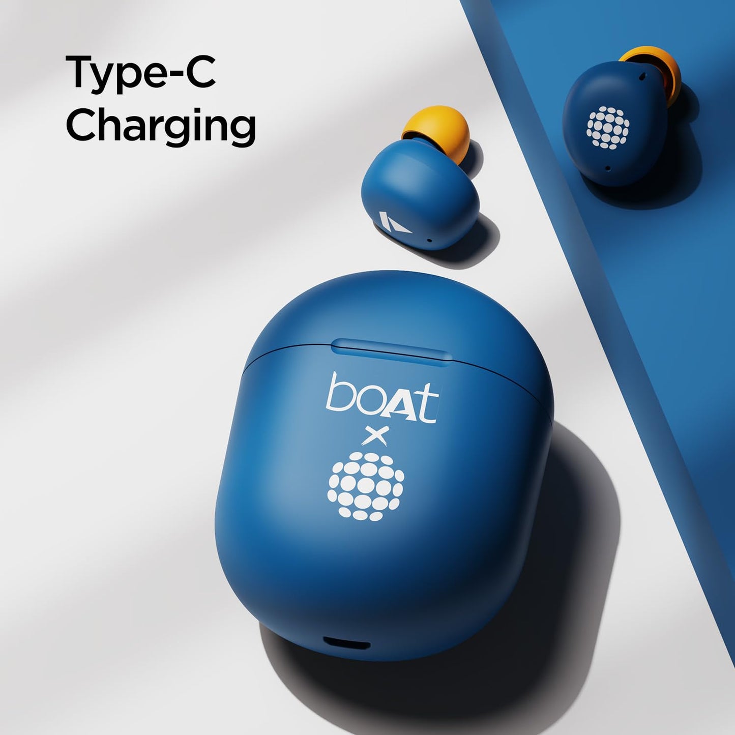 (Open box)boAt Airdopes 383 Bluetooth Truly Wireless in Ear Earbuds with 20 Hours Playback, ASAP Charge, IWP Technology, IPX5 and Touch Control(Jazzy Blue)