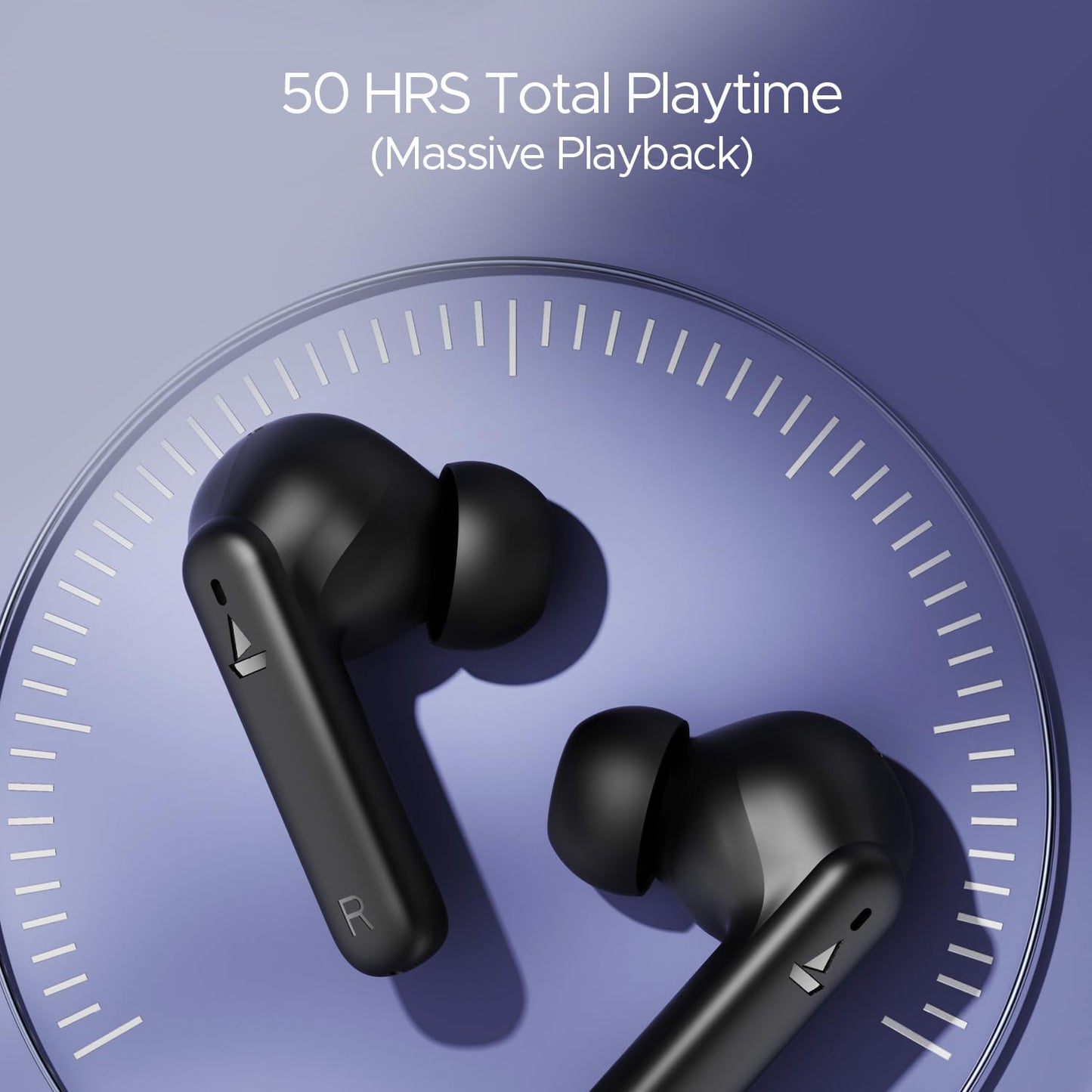 (Open Box)boAt Airdopes 170 TWS in Ear Earbuds with 50H Playtime, Quad Mics Enx Tech, Low Latency Mode, 13Mm Drivers, ASAP Charge, Ipx4, Iwp, Touch Controls & Bt V5.3