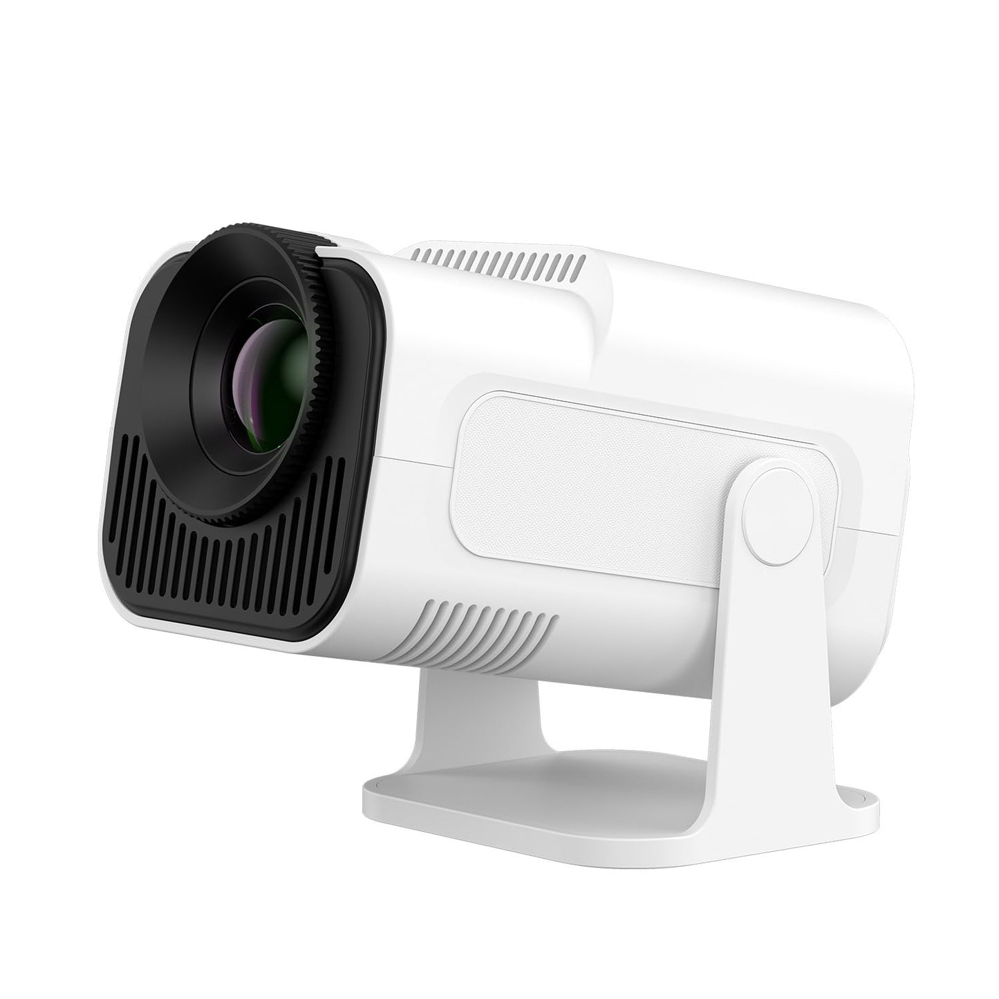 (Open Box) Portronics Beem 440 Smart LED Projector with 720p HD Resolution, Rotatable Design, Built-in Streaming Apps (Netflix, Prime Video, Hotstar), 2000 Lumens, Screen Mirroring, 3 Watts Speaker (White)