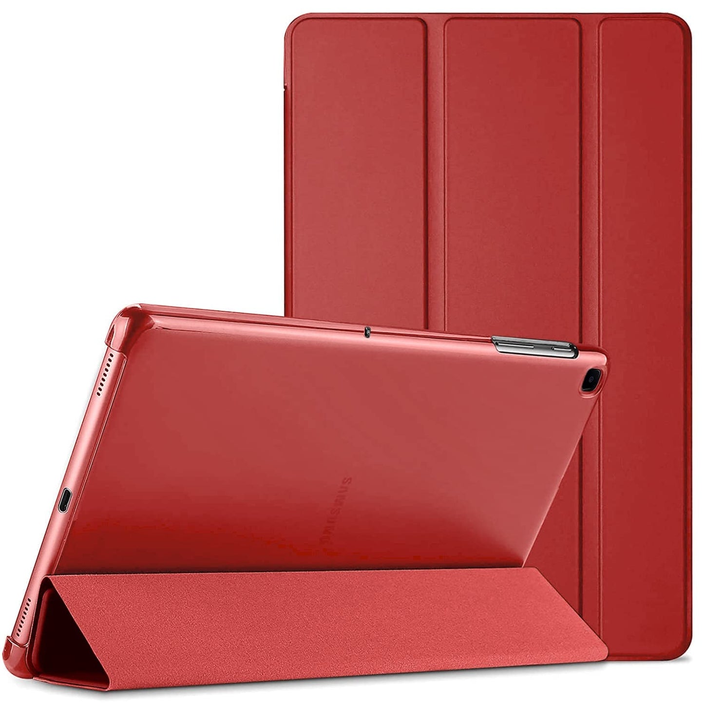 (Open Box)SwooK Case Compatible with Galaxy Tab S6 Lite 10.4 2020, Stand Cover with Translucent Frosted PC Back Shell Fit Samsung Galaxy Tab S6 Lite 10.4 2020 SM-P610/P615 (S6 lite 10.4 Inch, Aqua)