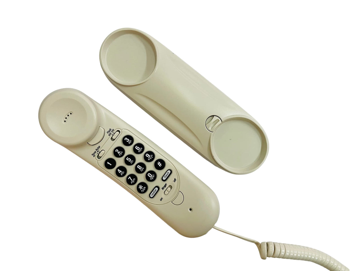 (Open Box) Beetel B11 Corded Landline Phone, Ringer Volume Control, LED for Ring Indication, Wall/Desk Mountable, Classic Design, Clear Call Quality, Mute/Pause/Flash/Redial Function (Made in India)(Black)(B11)