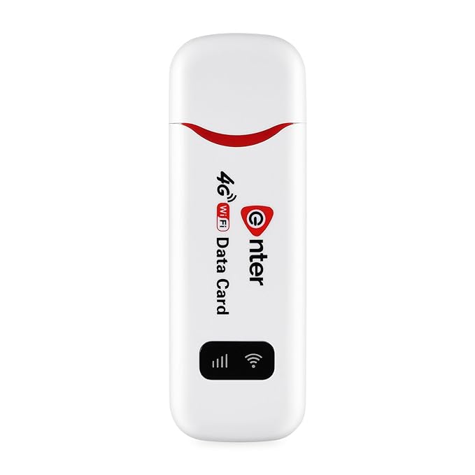 (Open Box) Enter E-D4G 100mbps USB Dongle, Single Band, White