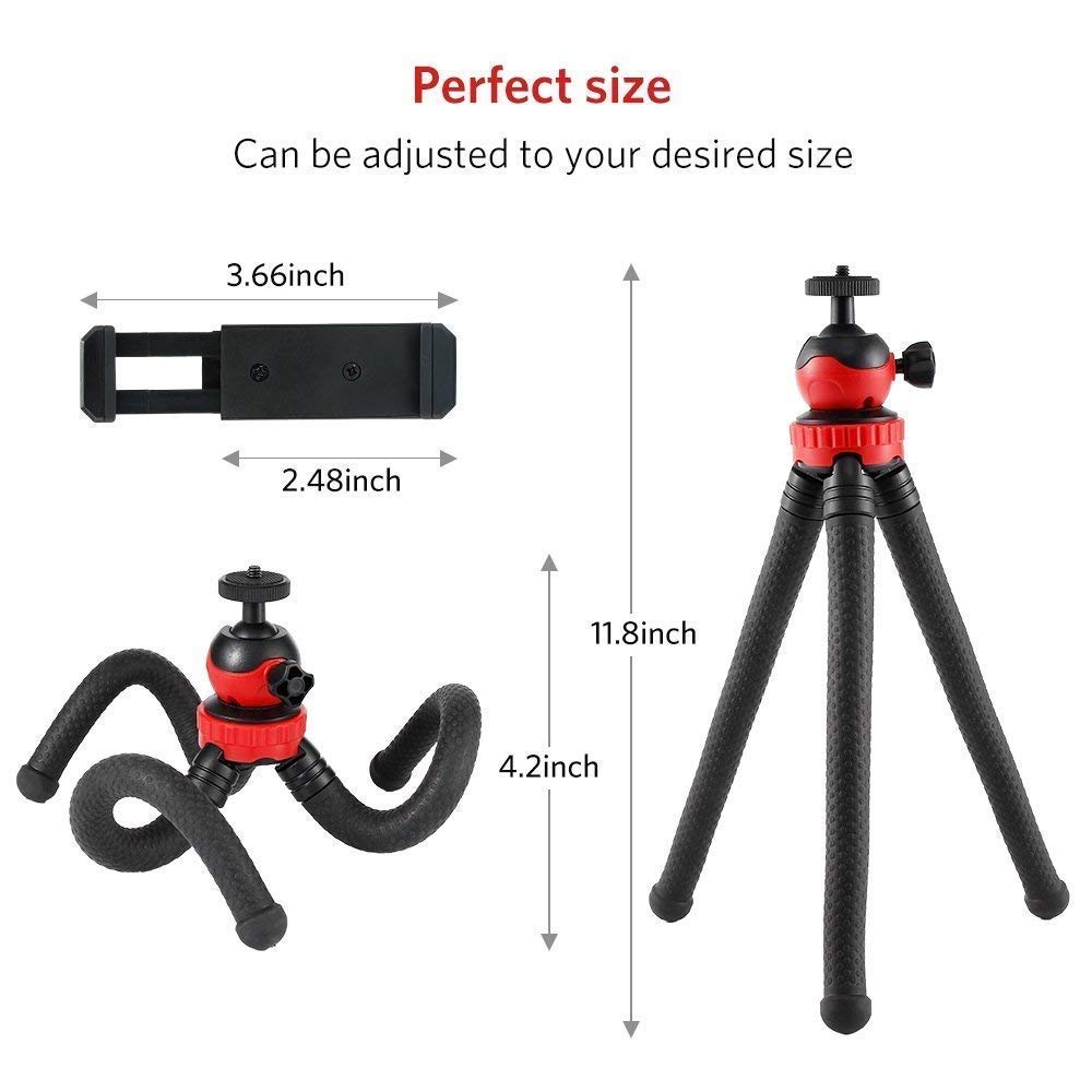 (Open Box) Adofys 70” Aluminium Camera Tripod with Travel Bag and Phone Holder |Operating Height: 70 inch | Maximum Load Capacity up to 5kg | Compatible with All Cameras, Cell Phones, Projector, Webcam