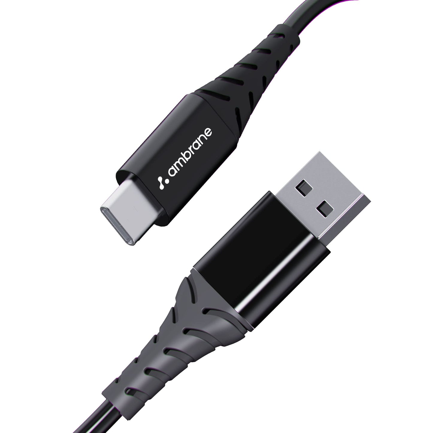(Open Box) Ambrane 2.4A Fast Charging Output Cable with Micro to USB for Mobile, Neckband, True Wireless Earphone Charging, 480mbps Data Sync Speed, 1m Length (ACM - AZ1, Black)