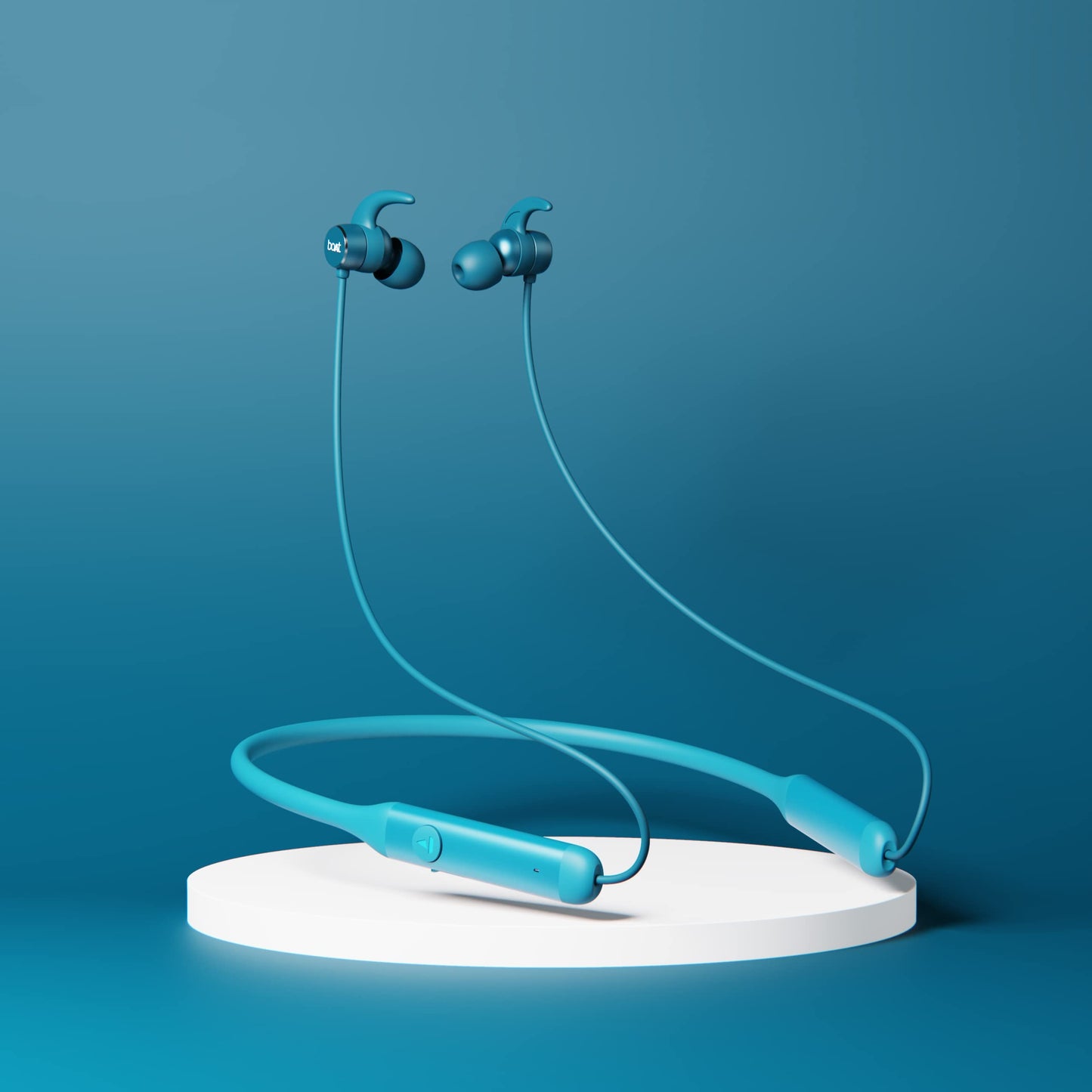 (Without Box)boAt Rockerz 330 in-Ear Bluetooth Neckband with Upto 30 Hours Playtime, ASAP Charge, Signature Sound, Dual Pairing & IPX5 with Mic (Active Black)