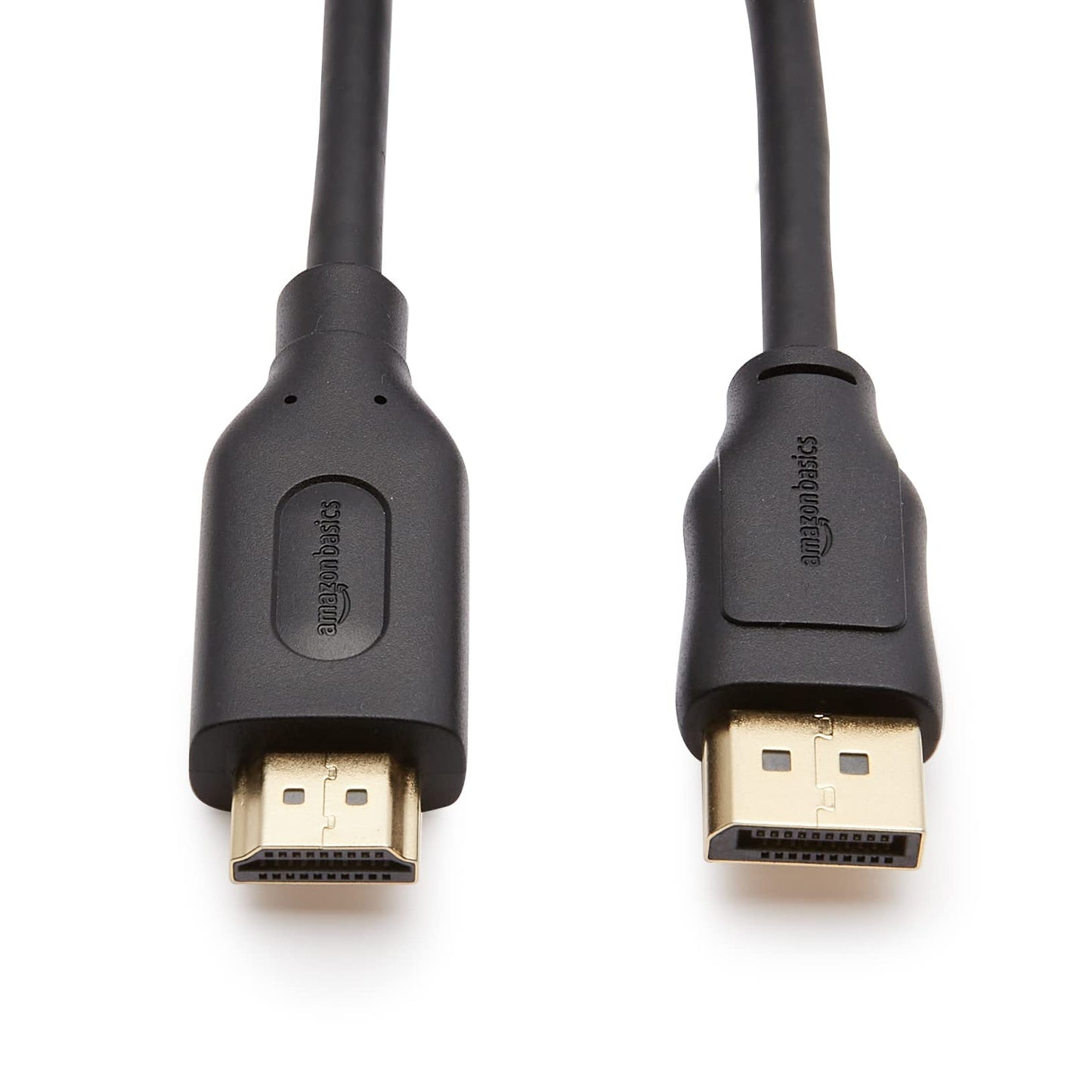 (Open Box) Amazon Basics 6-Feet DisplayPort (not USB port) to HDMI Cable Black