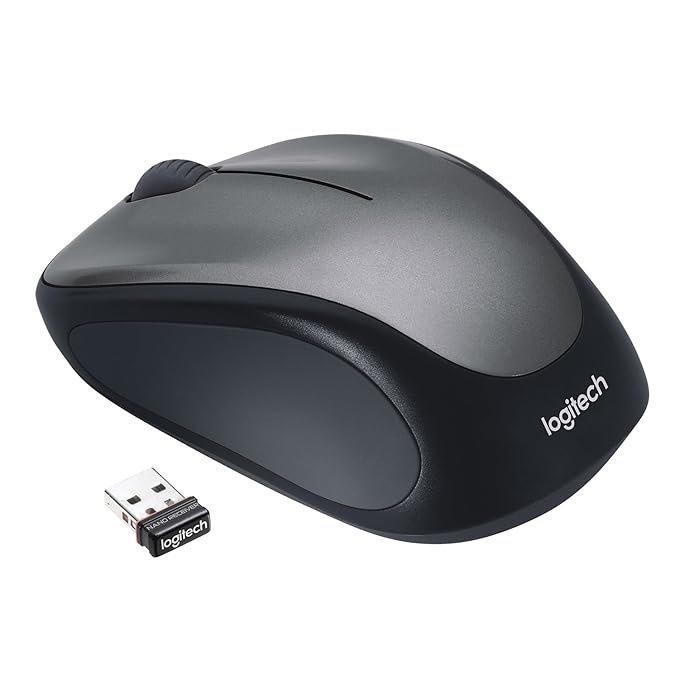 (Open Box) Logitech M235 Wireless Mouse, 1000 DPI Optical Tracking, 12 Month Life Battery, Compatible with Windows, Mac, Chromebook/PC/Laptop
