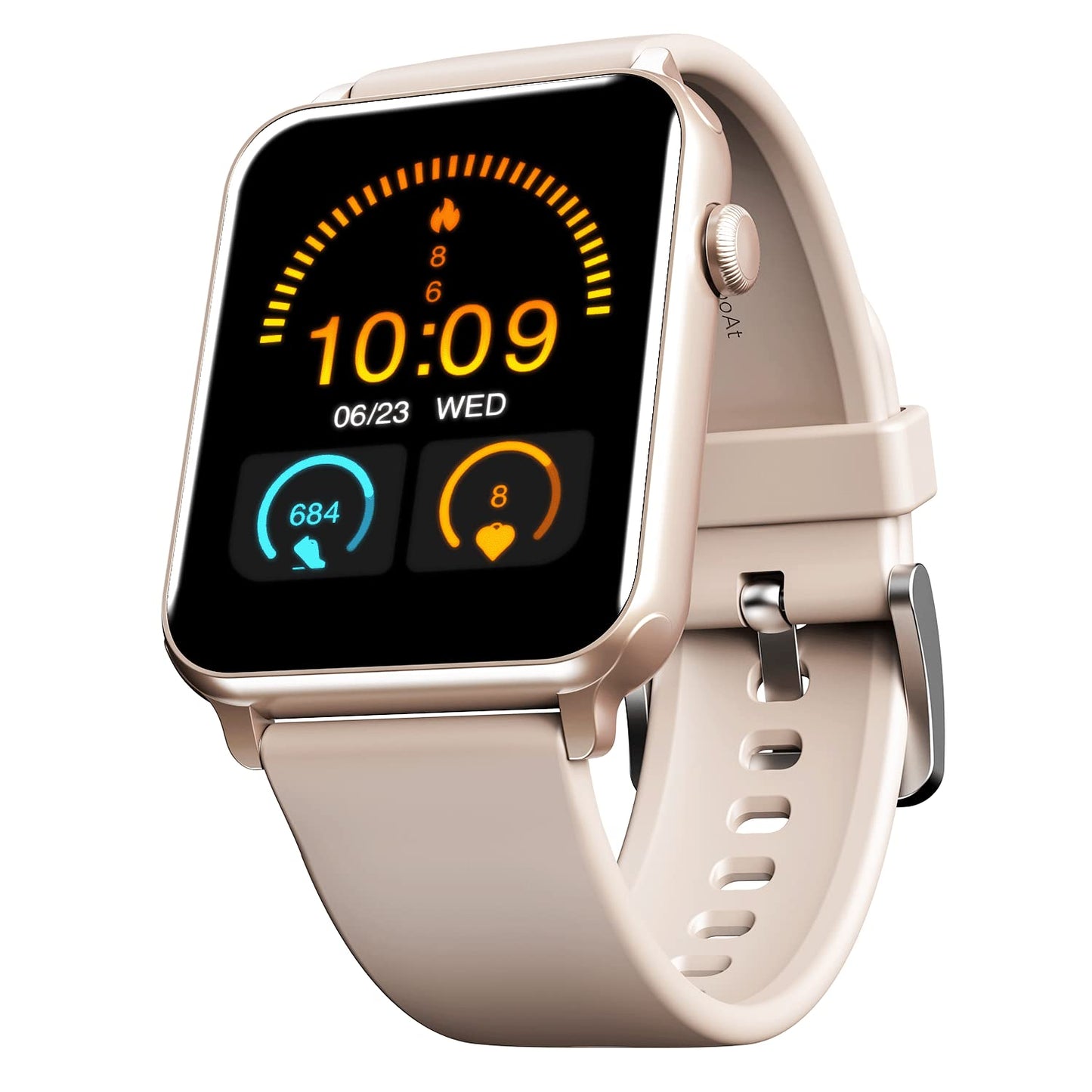 (Without Box) boAt Wave Lite Smart Watch w/ 1.69" (4.2 cm) HD Display, Heart Rate & SpO2 Level Monitor, Multiple Watch Faces, Activity Tracker, Multiple Sports Modes & IP68 (Deep Blue)