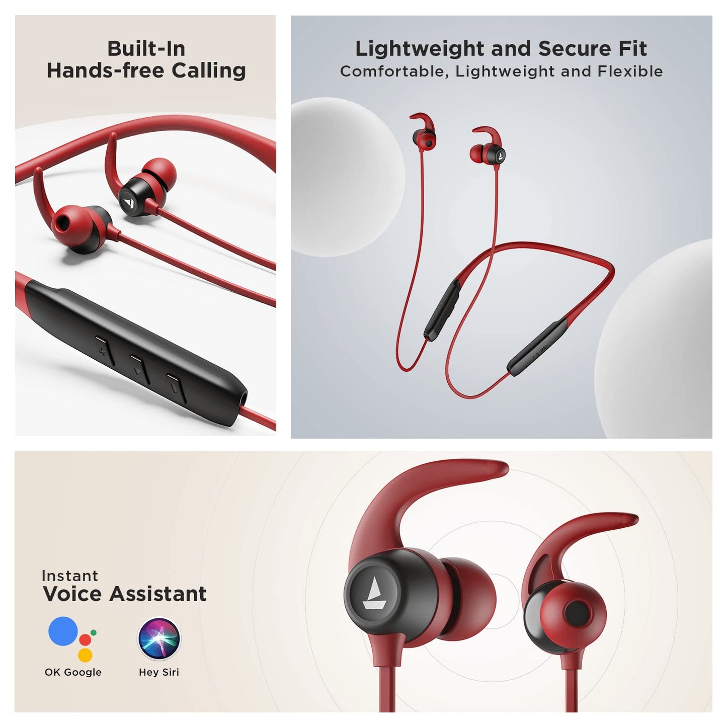 (Open Box)boAt Rockerz 255 Touch Neckband with Full Touch Controls,Spatial Audio,Up to 30H Playtime,ASAP Charge,Beast Mode,Enx Technology(Deep Blue),in-Ear,Bluetooth