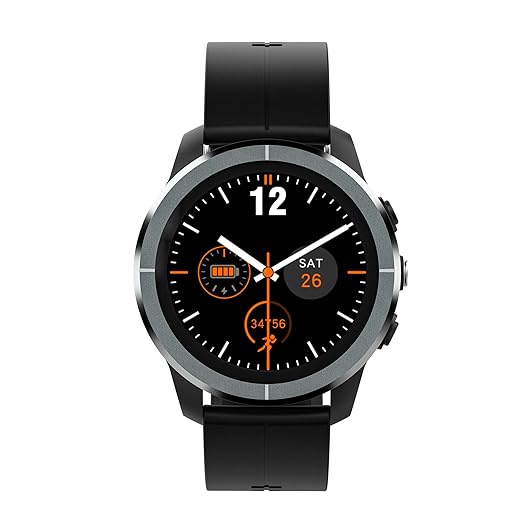 (Open Box) TAGG Kronos II Smartwatch with 1.32" Large Crystal HD Display, 360å¡ Health Suite, Activity Tracker, 24 Sports Modes, Live Watch Faces, Sleep Monitor, IP67 Waterproof