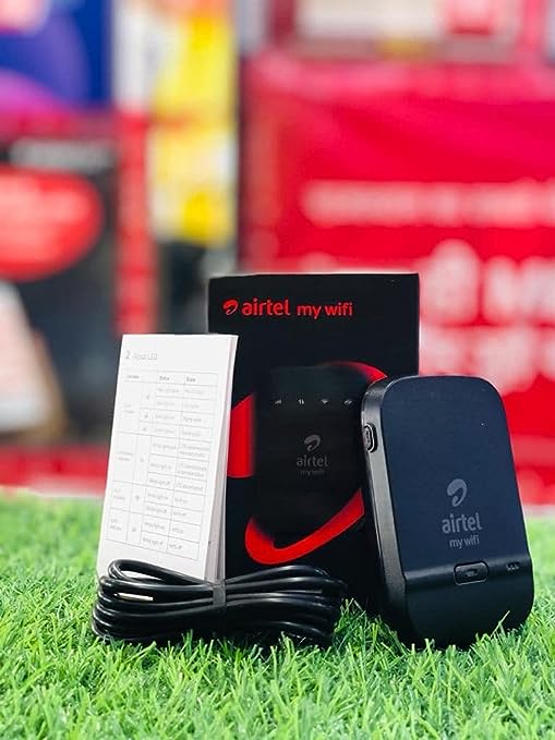 (Open Box) Airtel Xstream DigitalTV AMF-311WW 150Mbps Single_Band Data Card (Black), 4g Hotspot Support with 2300 Mah Battery