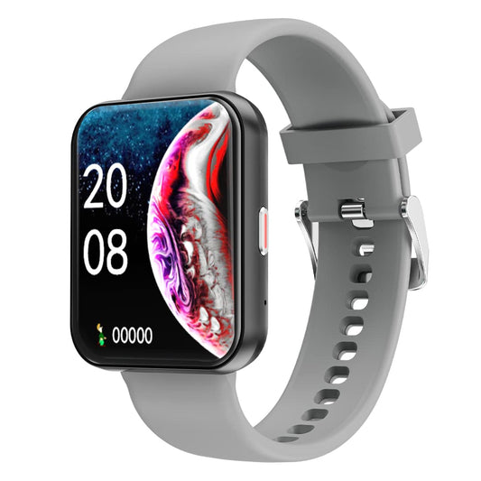 (Open Box) GIZMORE Gizfit Blaze Max 1.85" IPS Display with 240 x 280 px | 450 NITS Brightness BT Calling Edge to Edge Display, Voice Assistance, Bluetooth Smartwatch (Gray)