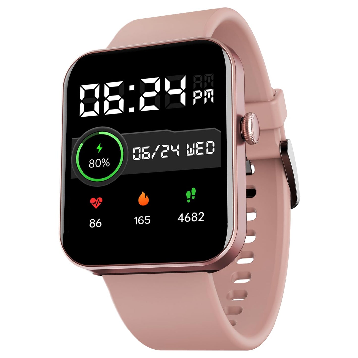 (Open Box)boAt Wave Leap Call Smart Watch w/ 1.83" (4.6 cm) HD Display, Advanced Bluetooth Calling, Coins,Multiple Watch Faces, Multi-Sports Modes, IP68, HR & SpO2, Metallic Design, Weather Forecasts(Deep Blue)