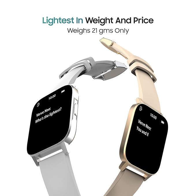 (Open Box) TAGG Verve NEO Smartwatch 1.69‰۪‰۪ HD Display | 60+ Sports Modes | 10 Days Battery | 150+ Maximum Watch Face Library | Waterproof | 24 * 7 HeartRate & Blood Oxygen Tracking | Games & Calculator