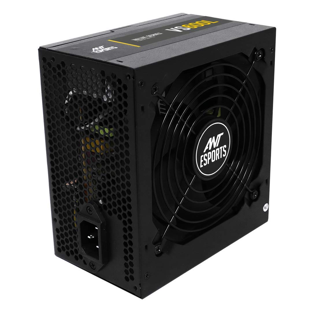 (Open Box)Ant Esports VS450L Non-Modular High Efficiency Gaming Power Supply/PSU with 1 x PCIe and 120mm Silent Fan