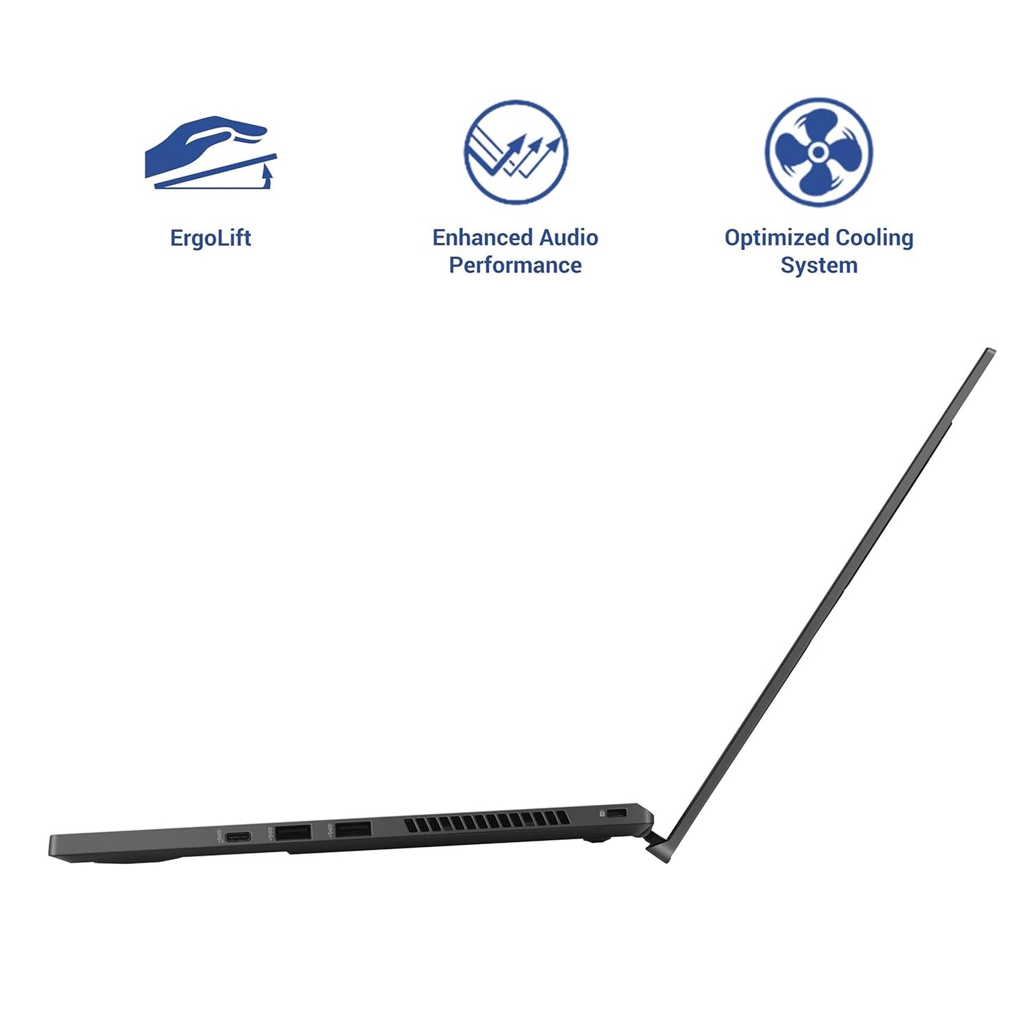 (Brand Refurbished)Asus Rog Zephyrus G14 Alan Walker Edition Amd Ryzen 9 5900Hs 14 Inches Gaming Business Laptop (Wqhd 120Hz, Nvidia Rtx 3050 Ti 4Gb Graphics,16Gb/1Tb Ssd/Office/Windows 10 Home/Gray/Anime Matrix/1.7 Kg)