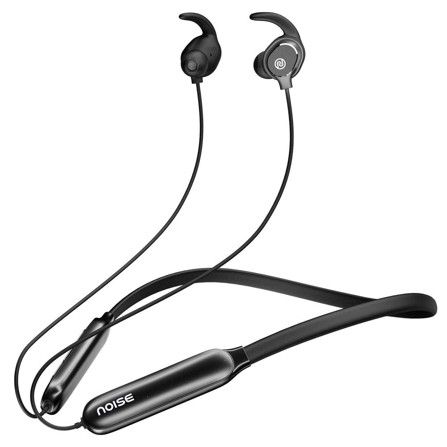 (Open Box) Noise Sense Bluetooth Wireless in Ear Earphones,Neckband Earphones with Fast Charging, Up to 25H Playback, Powerful Bass, with mic for Clear Calls, Type C Port, IPX5, Voice Assistant