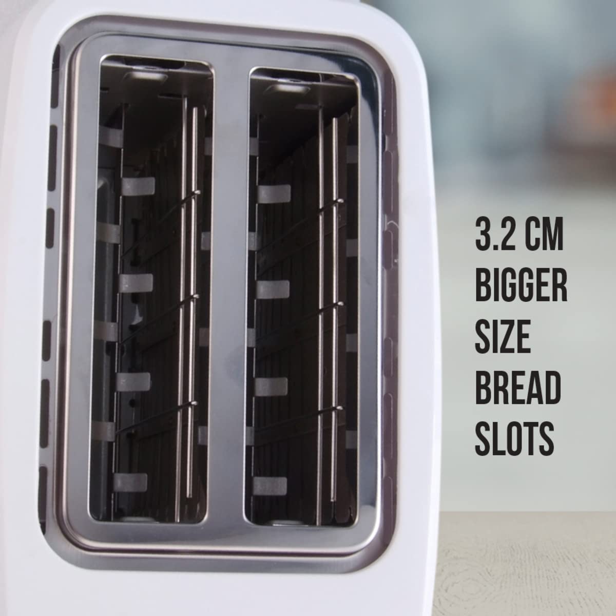 Havells Crisp Plus 750 Watts Pop up Toaster (Black)