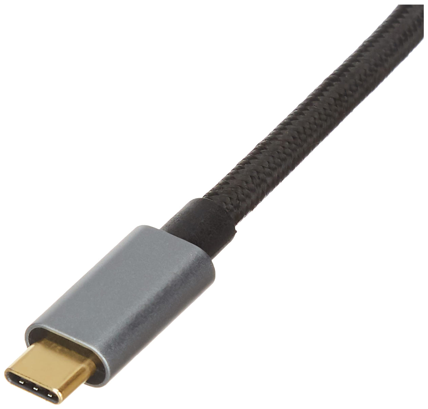 (Open Box) amazon basics 4-in-1 USB Type C Adapter (Grey) Port