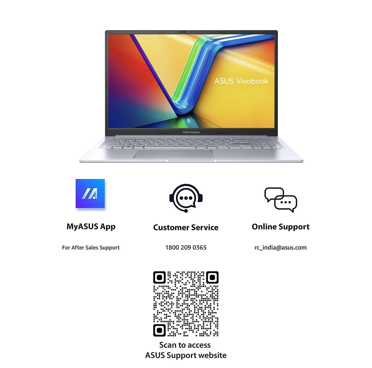 (Brand Refurbished)ASUS Vivobook 15X OLED (2023), Intel Core i5-1340P 13th Gen, 15.6" (39.62 cm) FHD OLED, Thin & Light Laptop (16GB/512GB SSD/Iris Xᵉ Graphics/Win 11/Office 2021/Silver/1.6 kg), K3504VA-LK542WS