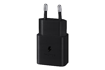 (Open Box) Samsung Original 15W Single Port, Type-C Charger (Cable Included)