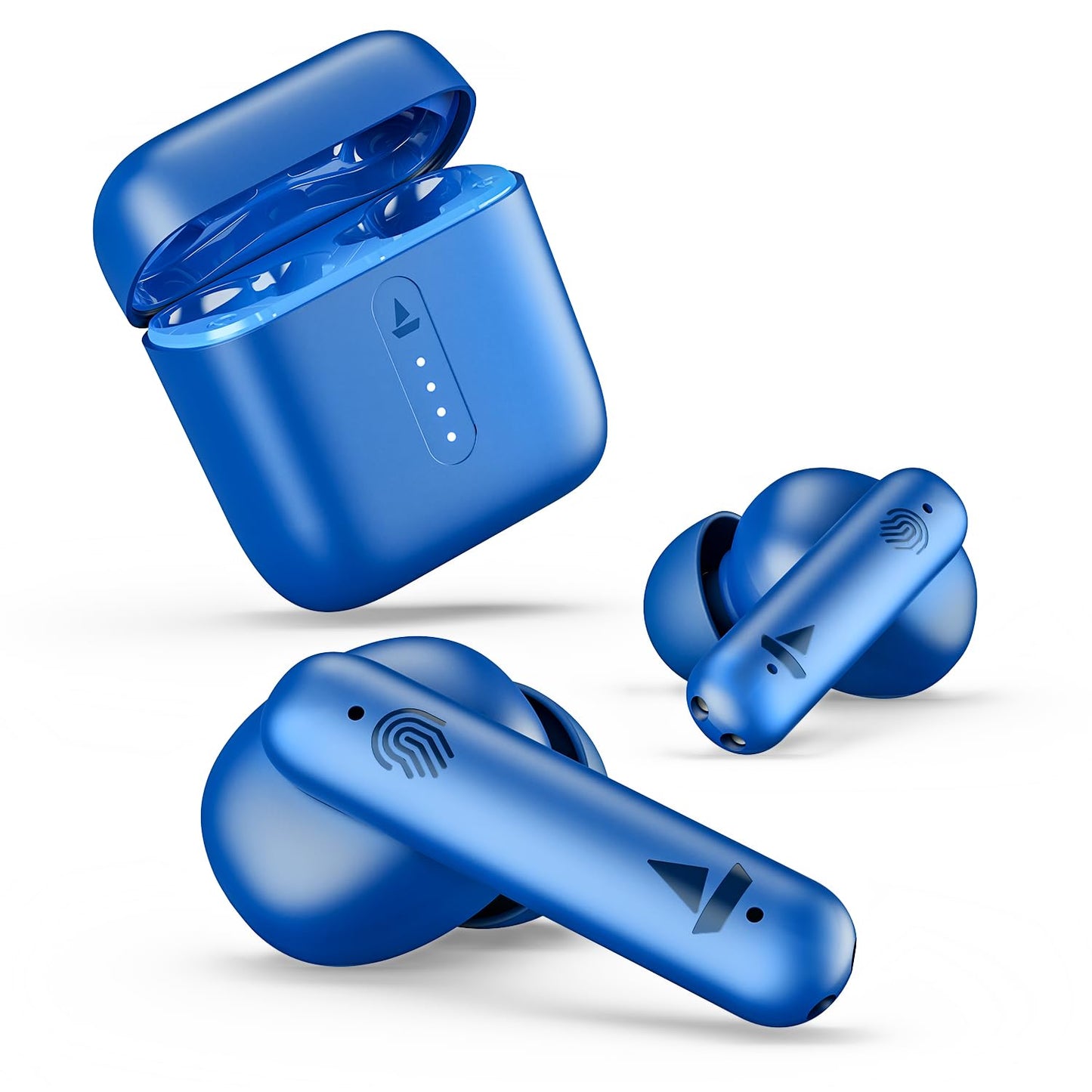 (Without Box) boAt Airdopes 141 Bluetooth Truly Wireless in-Ear Earbuds w/ 42H Playtime,Low Latency Mode for Gaming, ENx Tech, IWP, IPX4 Water Resistance, Smooth Touch Controls