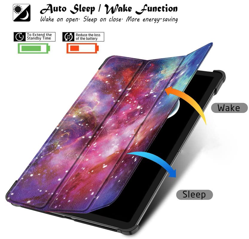 (OPEN BOX)Robustrion Trifold Flip Stand Case Cover for Realme Pad X 11 inch Tablet Cover - Black