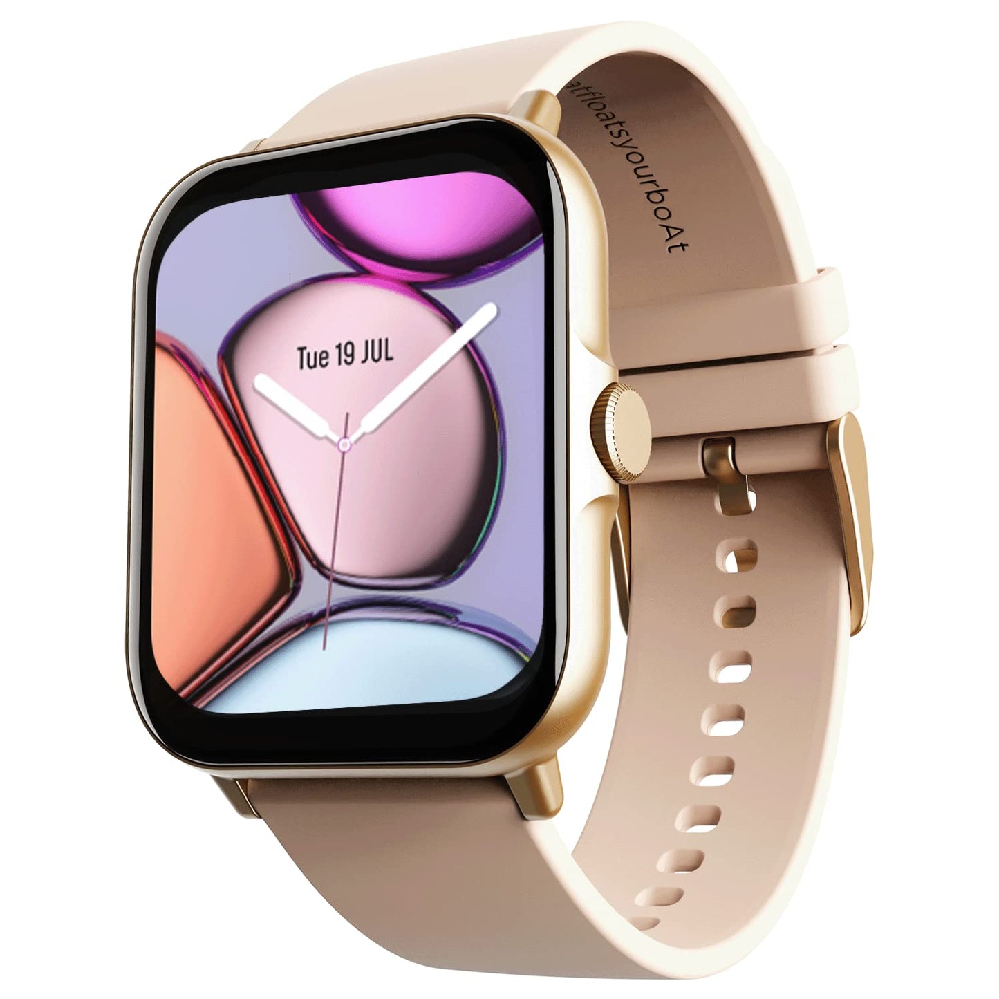 (Open box)boAt Wave Ultima Max Smart Watch w/ 1.9" & 2.5D Curved Display, Wireless Charging w/Upto 10 Days Battery Life, Multiple Watch Faces, HR & SpO2 Monitoring, 25 Sports Modes, IP68(Olive Green)