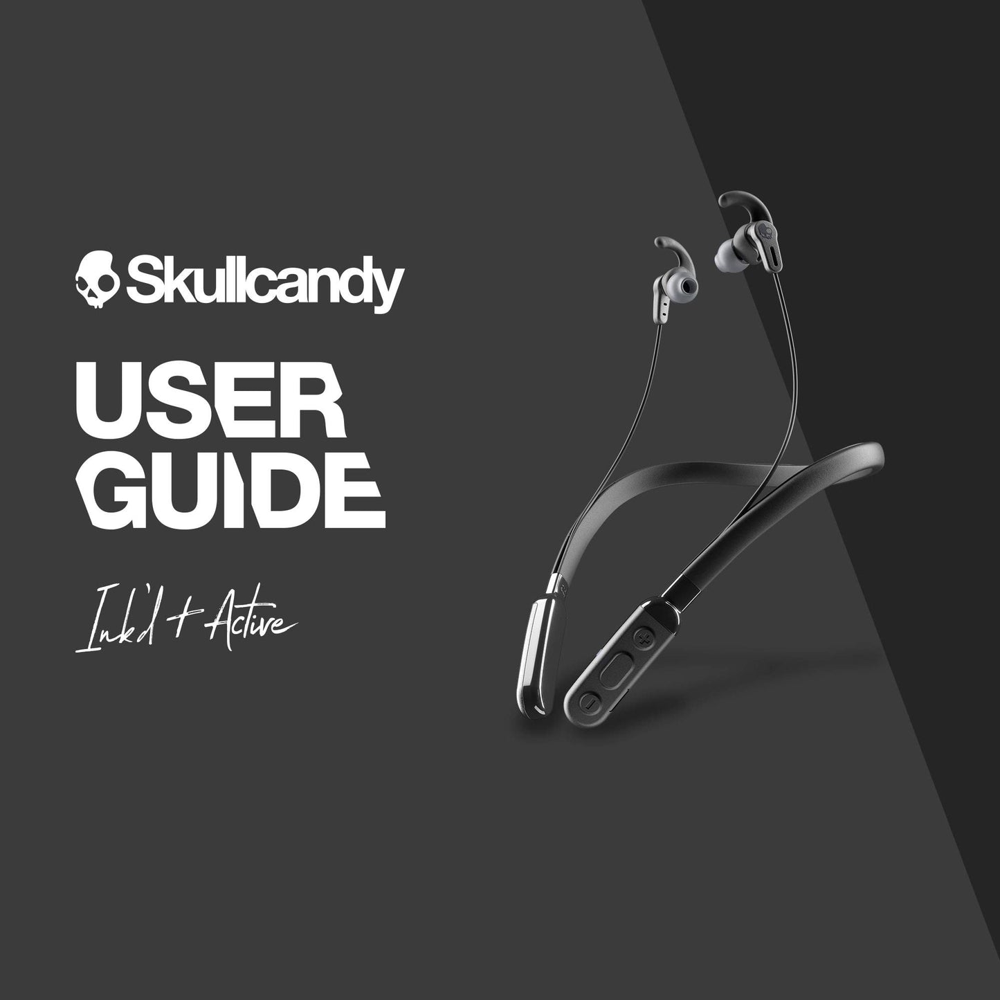 (Open Box) Skullcandy Inkd Plus Active Wireless in-Earphone with Mic (Moab/Red/Black)