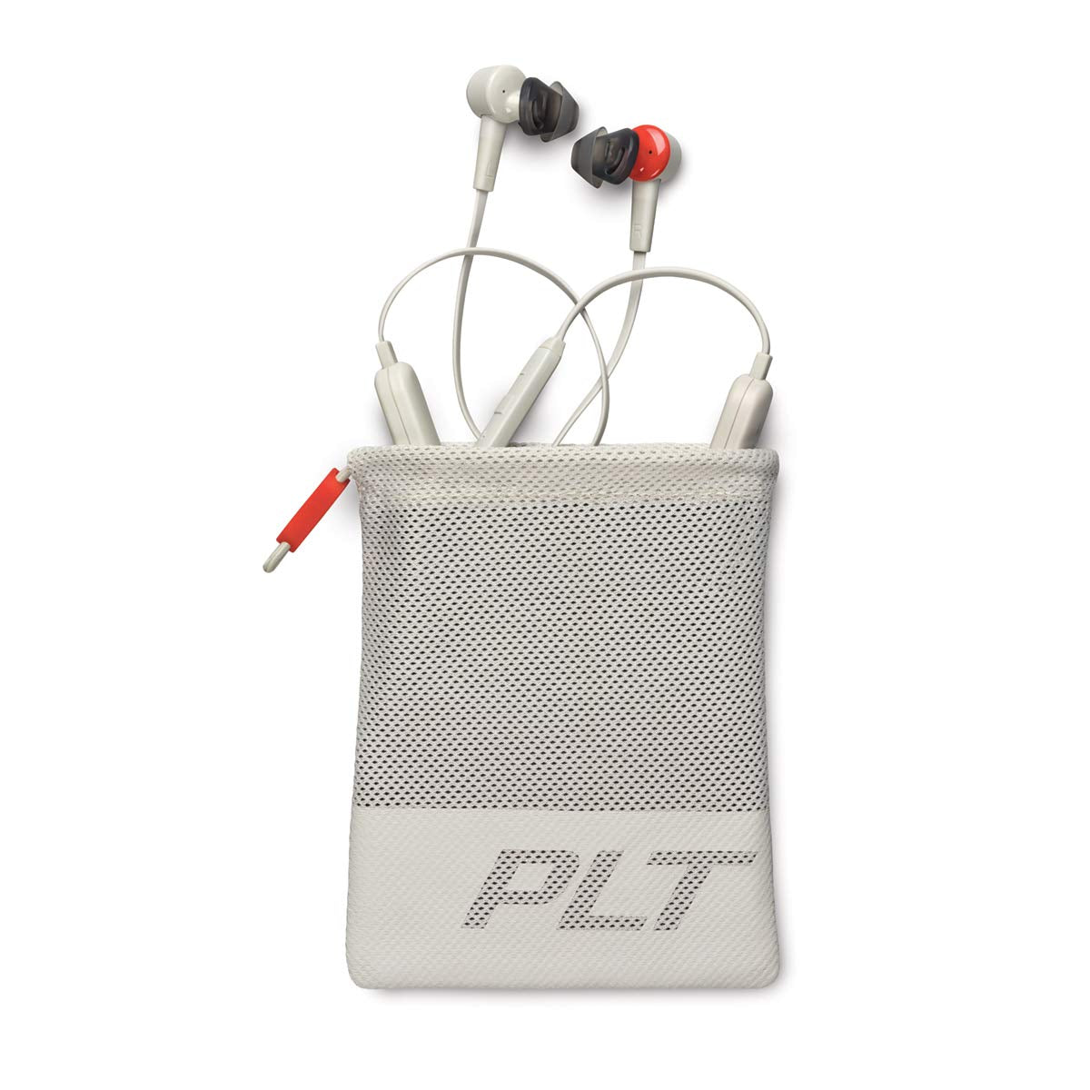 (Open Box) Plantronics BackBeat GO 410 Wireless Headphones, Active Noise Canceling Earbuds,Bone