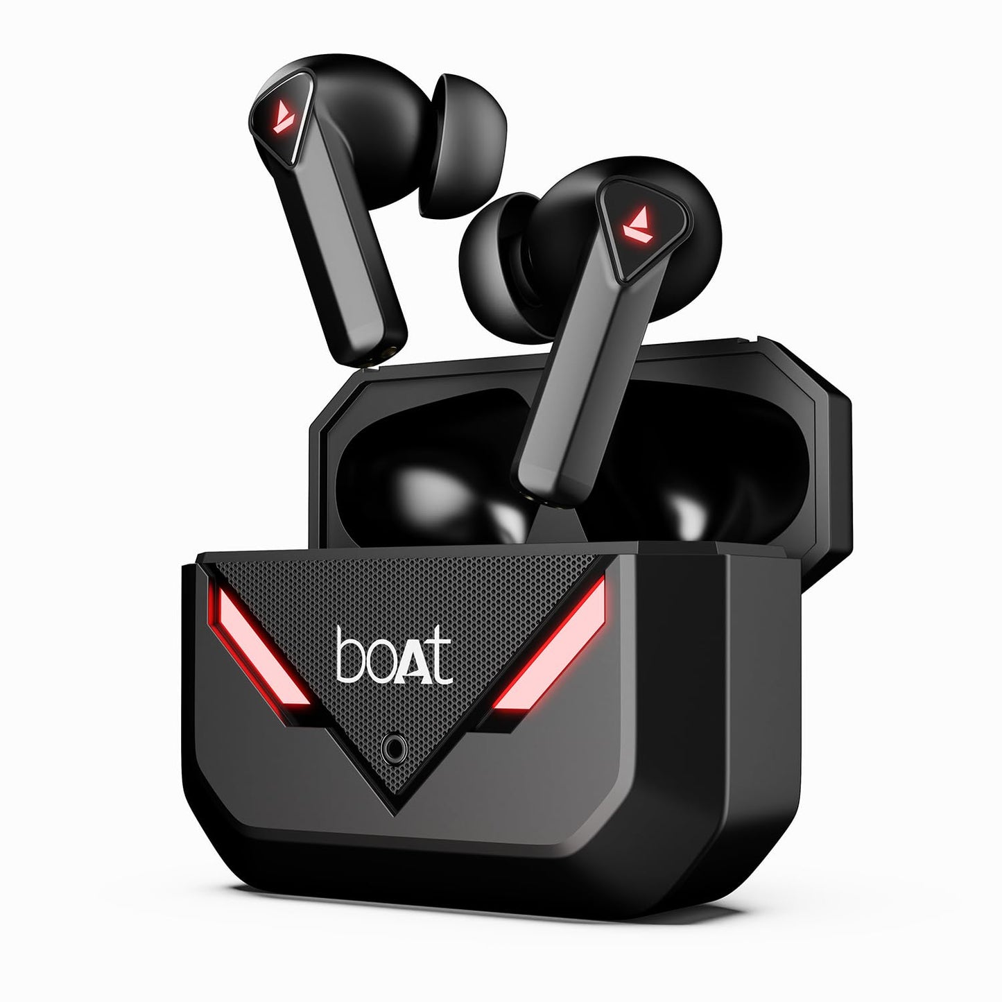 (Open box)boAt Newly Launched Immortal 158 TWS in Ear Gaming Earbuds with 40hrs Playback, 40ms Super-Low Latency Beast Mode, RGB LEDs, 4 Mics with ENx, IWP, ASAP Charge, BTv5.3(White Sabre)