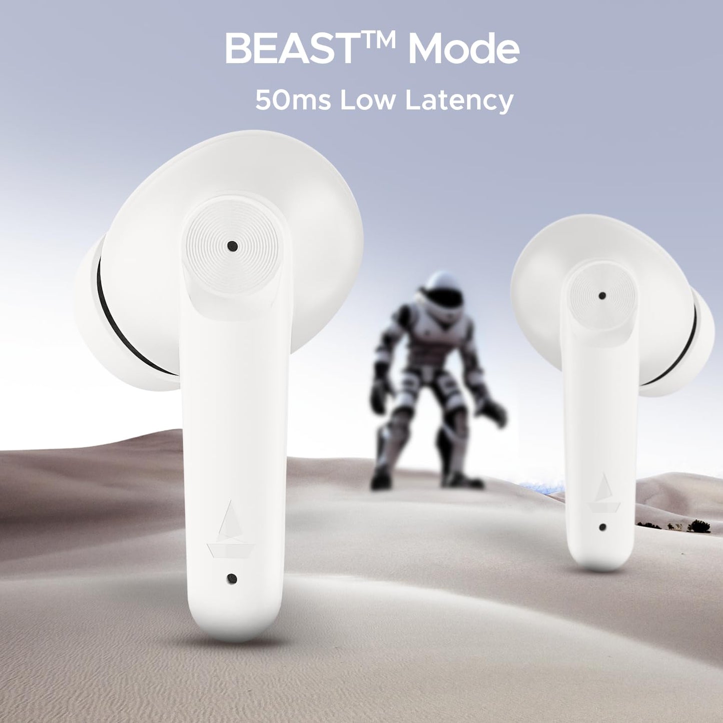 (Open Box)boAt Airdopes 207 Tws in Ear Earbuds with 50 Hrs Playtime, Quad Mics with Enx Tech, ASAP Charging, Iwp Tech, Beast Mode with 50 Ms Low Latency, Bluetooth V5.3, USB Type-C Port & Ipx5(Bold Blue)