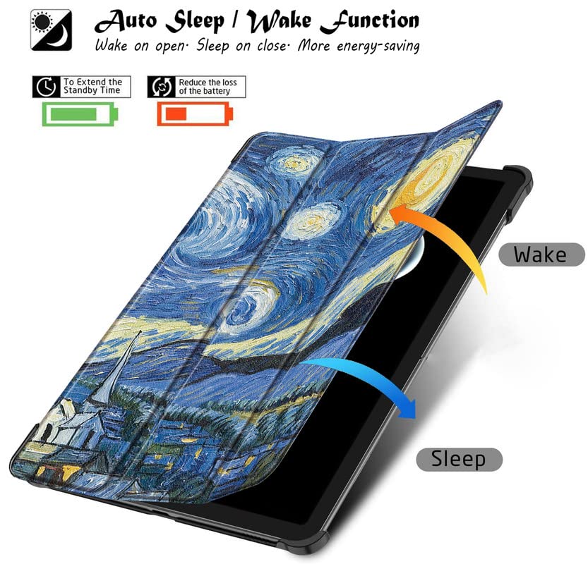 (OPEN BOX)Robustrion Trifold Flip Stand Case Cover for Realme Pad X 11 inch Tablet Cover - Black