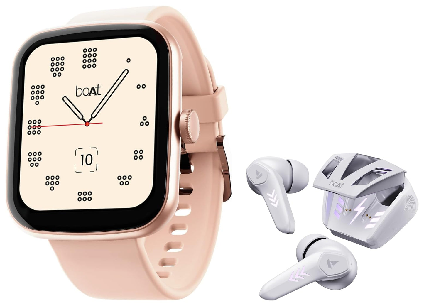 (Open Box) boAt Wave Style Call Smart Watch with Advanced BT Calling Chip,DIY Watch Face Studio, Coins, 1.69" HD Display, Health Ecosystem, Live Cricket Scores, Quick Replies, HR & SpO2