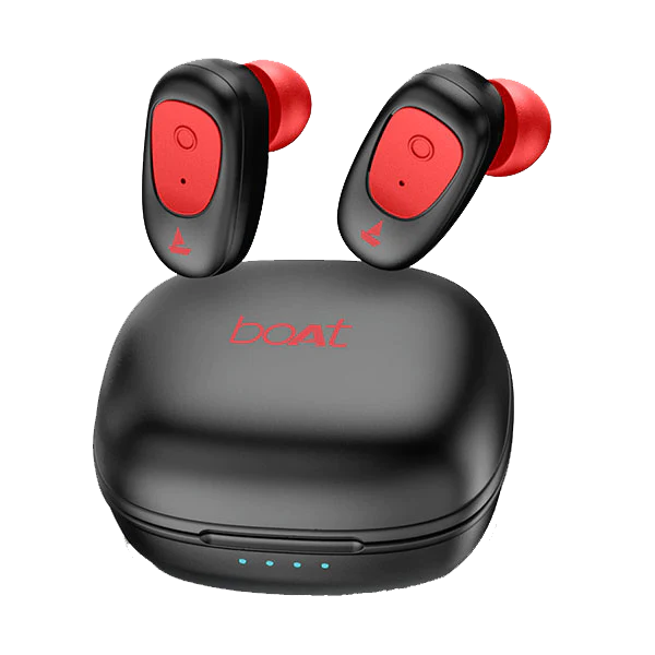 (Without Box) boAt Airdopes 201 Earbuds Bluetooth Headset Black