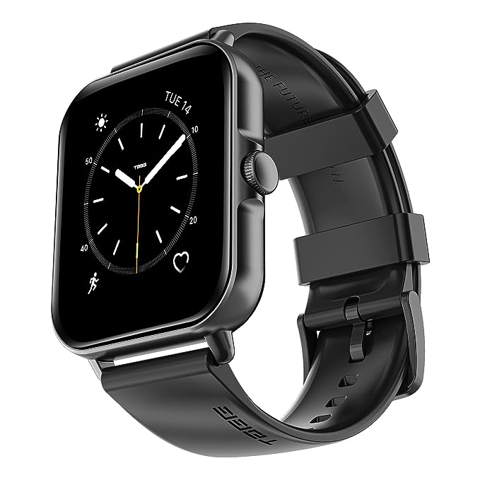 (Open Box) TAGG Engage Lite Advanced Calling Smartwatch with Split Screen Function | Single Chip Technology | Fast Charge 10 min = 1 Day Usage | AI Voice Assistant | Built-In Games, Calculator, Stopwatch & Timer