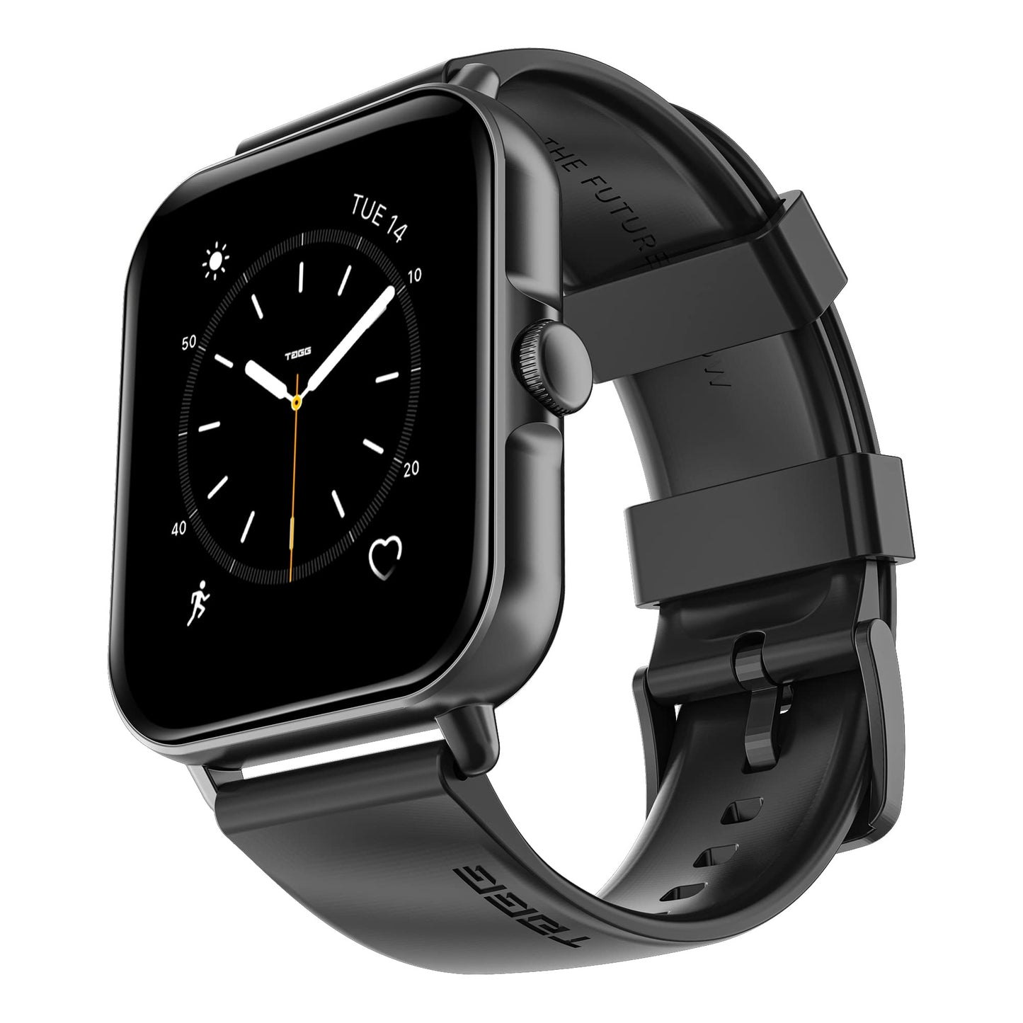 (Open box)TAGG Engage Lite Advanced Calling Smartwatch with Split Screen Function | Single Chip Technology | Fast Charge 10 min = 1 Day Usage | AI Voice Assistant | Built-In Games, Calculator, Stopwatch & Timer