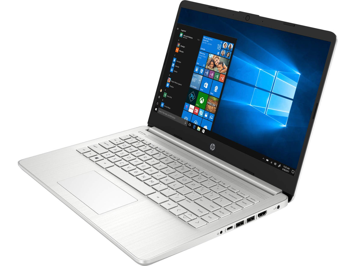 (Brand Refurbished)HP 14 (2021) Thin & Light 11th Gen Intel Core i3 Laptop with Alexa Built-in, 8GB RAM, 512GB SSD, (14-inch) 35.56 cm FHD Screen, Windows 10, MS Office (14s-dr2015TU)