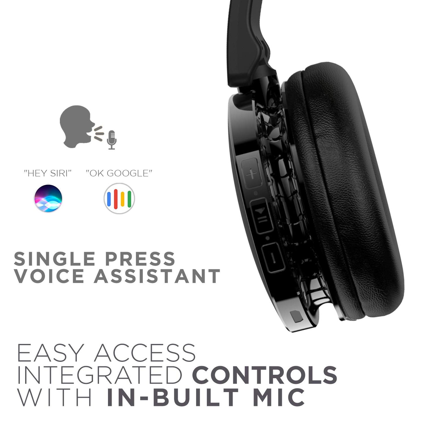 (WITHOUT BOX)boAt Rockerz 370 On Ear Bluetooth Headphones with Upto 12 Hours Playtime, Cozy Padded Earcups and Bluetooth v5.0, with Mic (Buoyant Black)