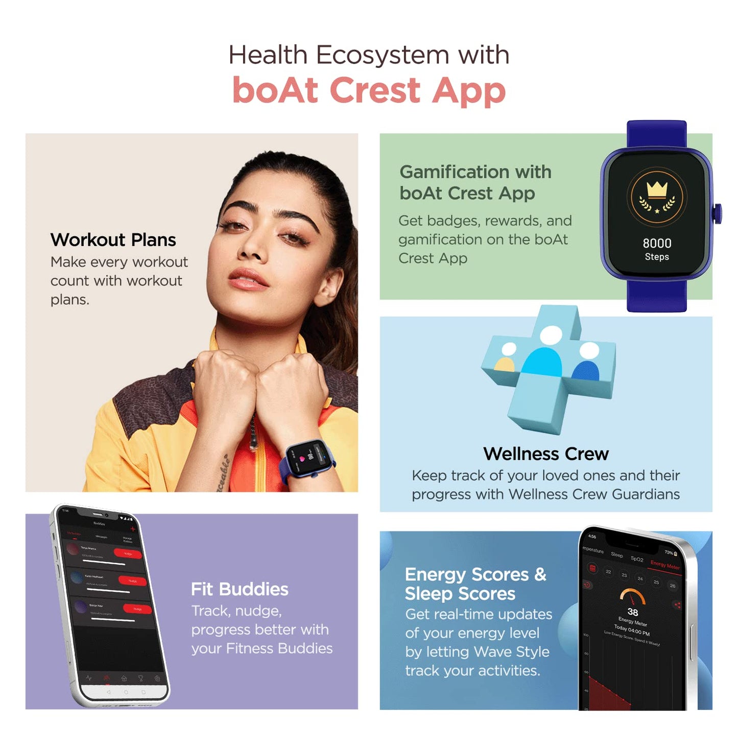 (Open Box) boAt Wave Style Call Smart Watch with Advanced BT Calling Chip,DIY Watch Face Studio, Coins, 1.69" HD Display, Health Ecosystem, Live Cricket Scores, Quick Replies, HR & SpO2